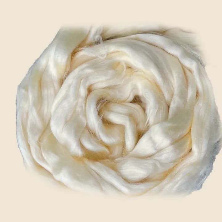 Raw Eri silk fibre